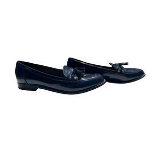 Navy blue loafers